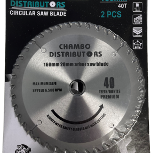 TCT Circular Saw Blade 160mm (40T) – Single